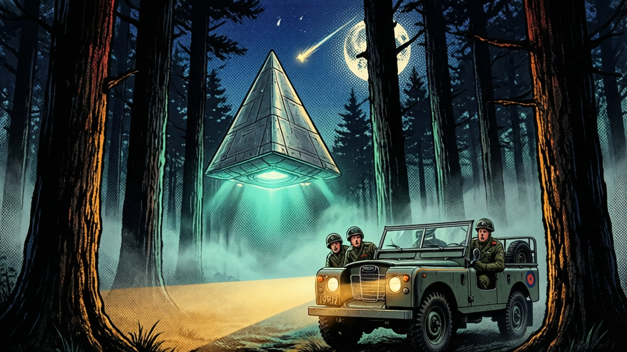 UFO Hunters — Rendlesham case key art